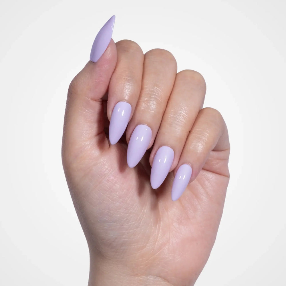 had swatch for DND HEMA FREE Gel Polish 203 Seahorse Sensei
