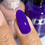 finger wearing DND HEMA & TPO FREE Gel Polish Duo - 218 Look at Me!