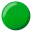 color swatch of DND Diva Gel 192 Law Green