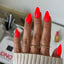 hand wearing 234 jellyfish candy Diva Gel & Polish Duo by DND