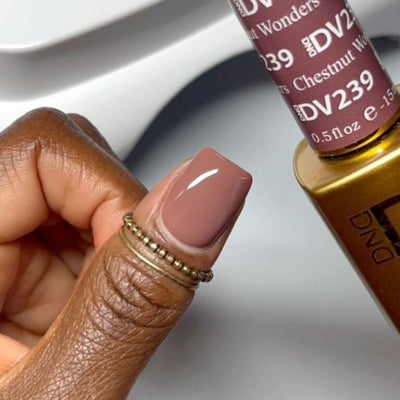 DND Gel & Polish Diva Duo - 239 Chestnut Wonders