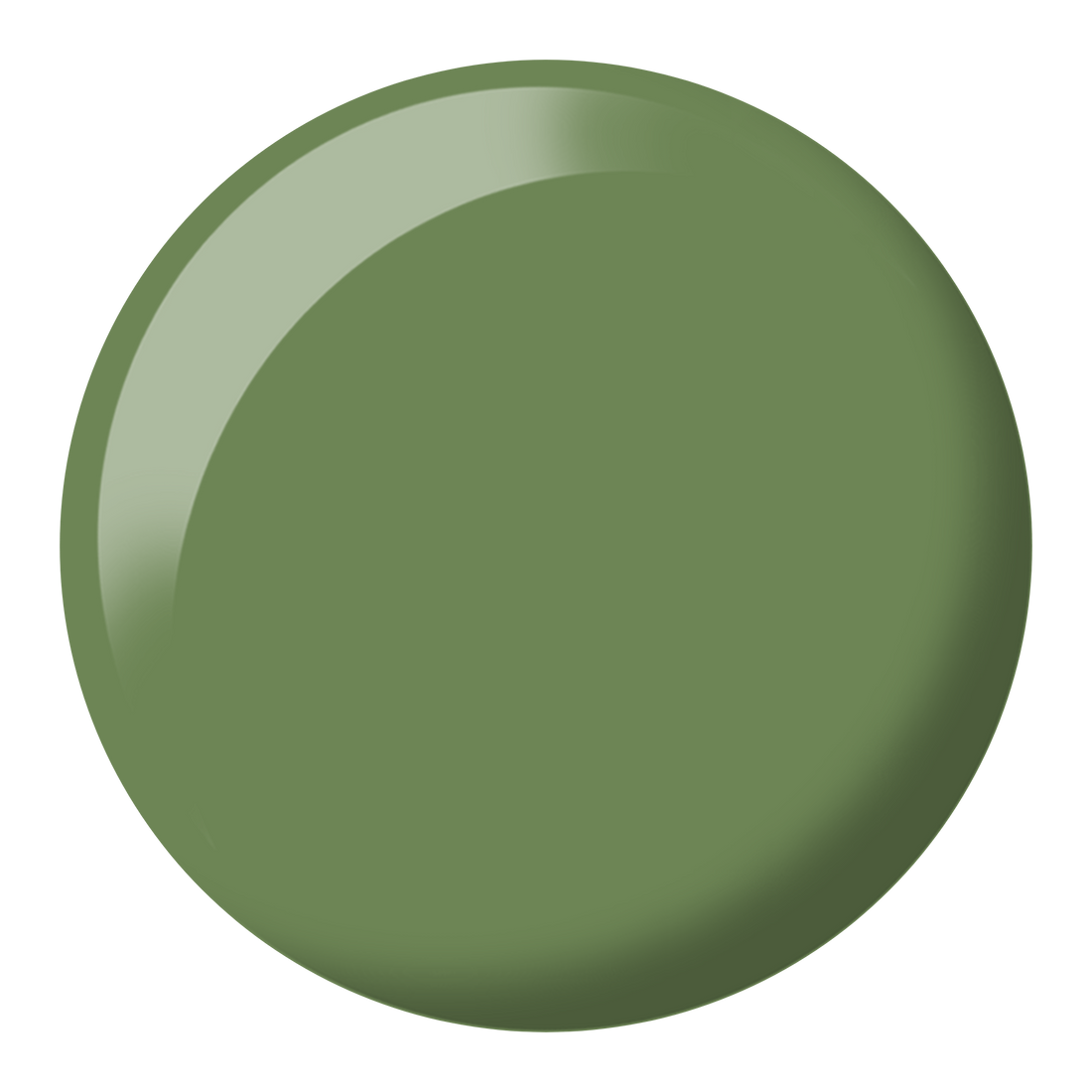 DND Diva Powder - 284 Olive Green