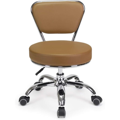 Dayton Pedicure Stool - Cappuccino