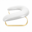 Deluxe Nail Arm Rest - White side
