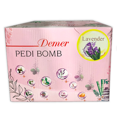 Pedi Bomb Lavender Case by Demer