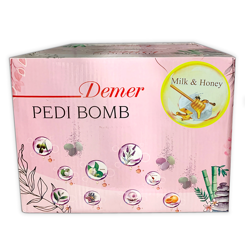 Example 1 of Pedi Bomb Milk & Honey by Demer | Pedicure Spa Products