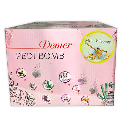 Example 1 of Pedi Bomb Milk & Honey by Demer | Pedicure Spa Products