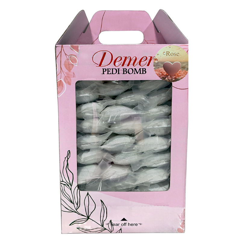 The Bomb Rosa Pedi Bomb Rose by Demer | Pedicure Spa Products