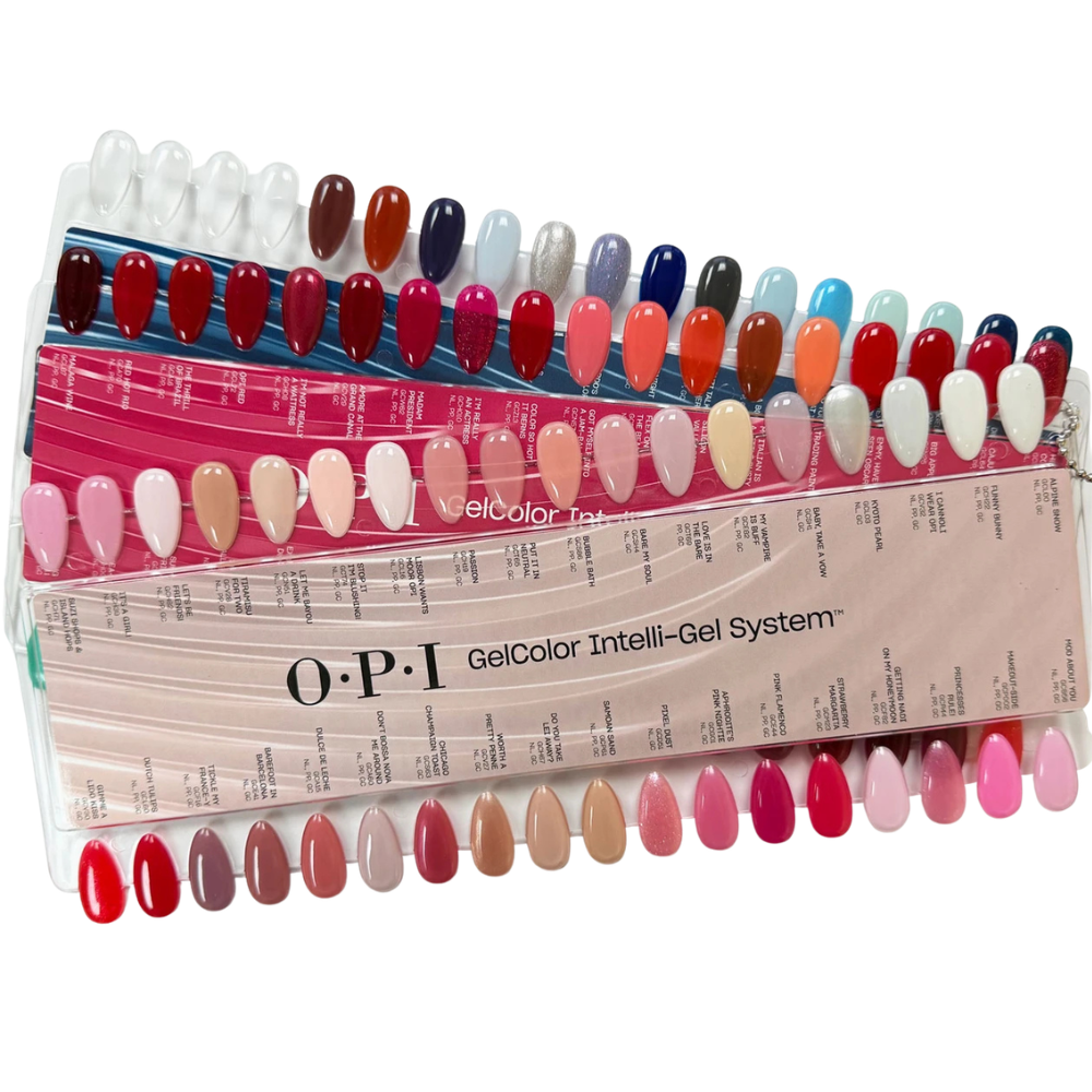 OPI Intelli-Gel Display Sample Swatch Set