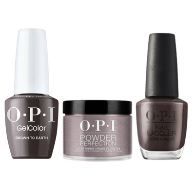 F004 Brown To Earth Intelli-Gel Trio by OPI 