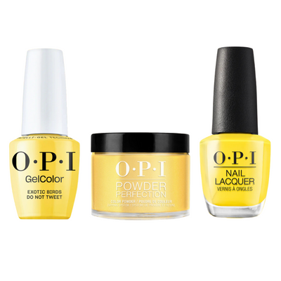 F91 Exotic Birds Do Not Tweet Intelli-Gel Trio by OPI