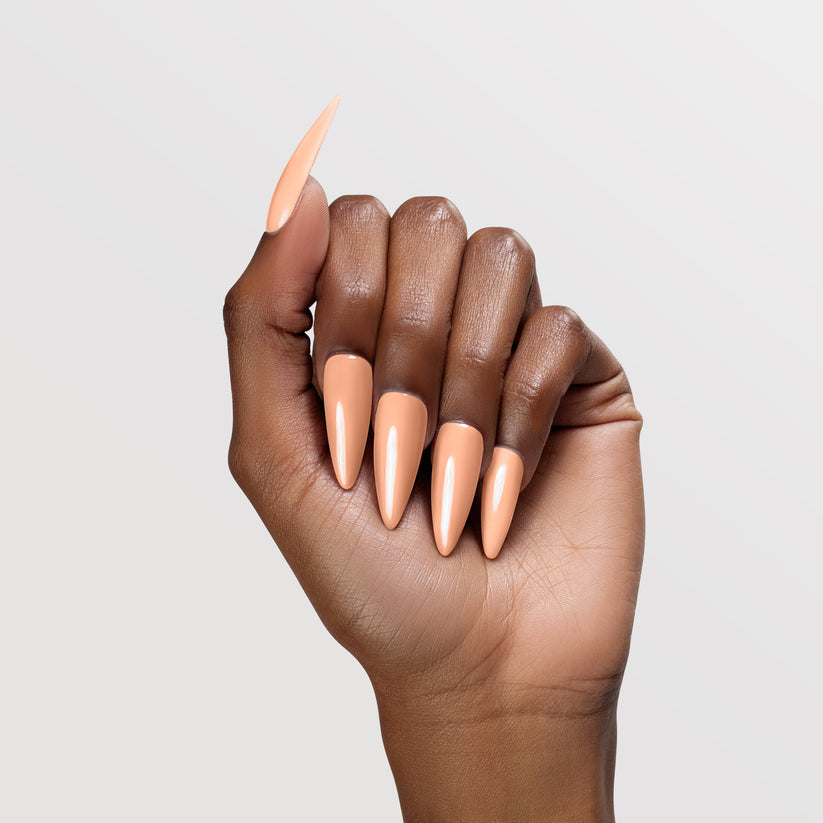 swatch of LG5042 Peach Please Gel Polish by Chaun Legend