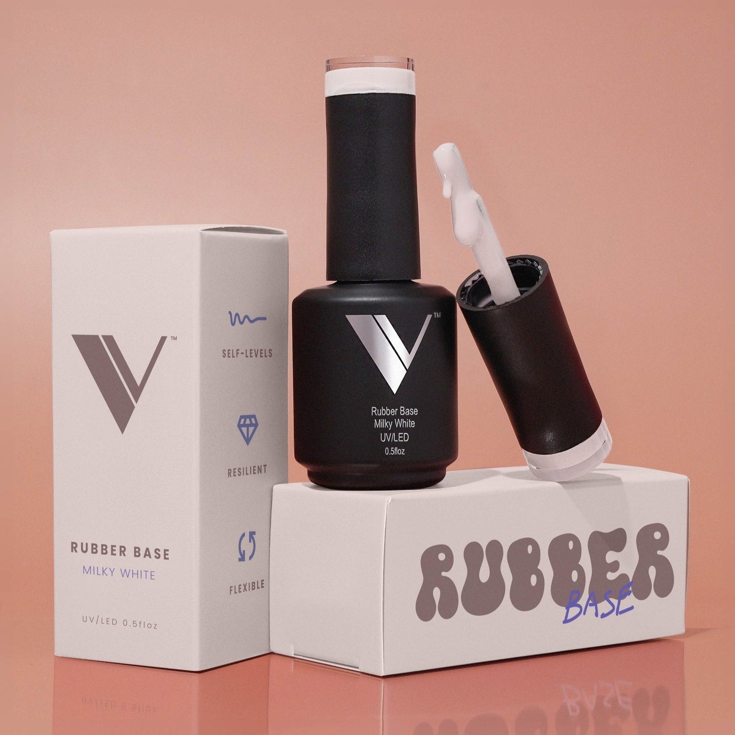 Milky White Rubber Base by V Beauty Pure