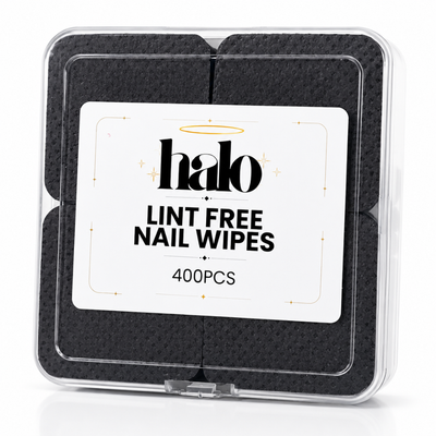 Halo Lint Free Wipes 400ct - Black