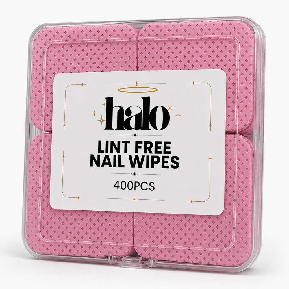 Halo Lint Free Wipes 400ct - Pink
