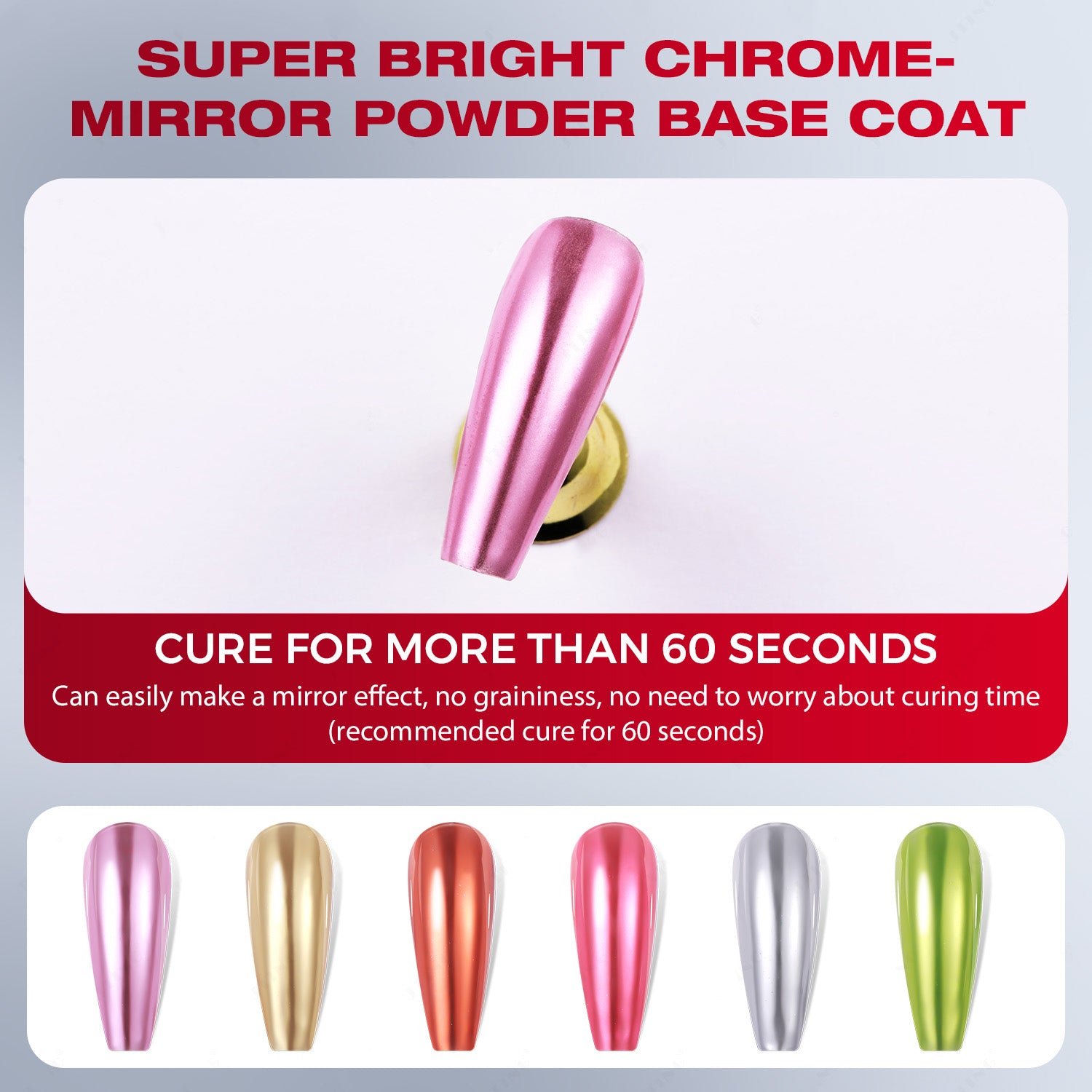 Halo Chrome Base Coat Example