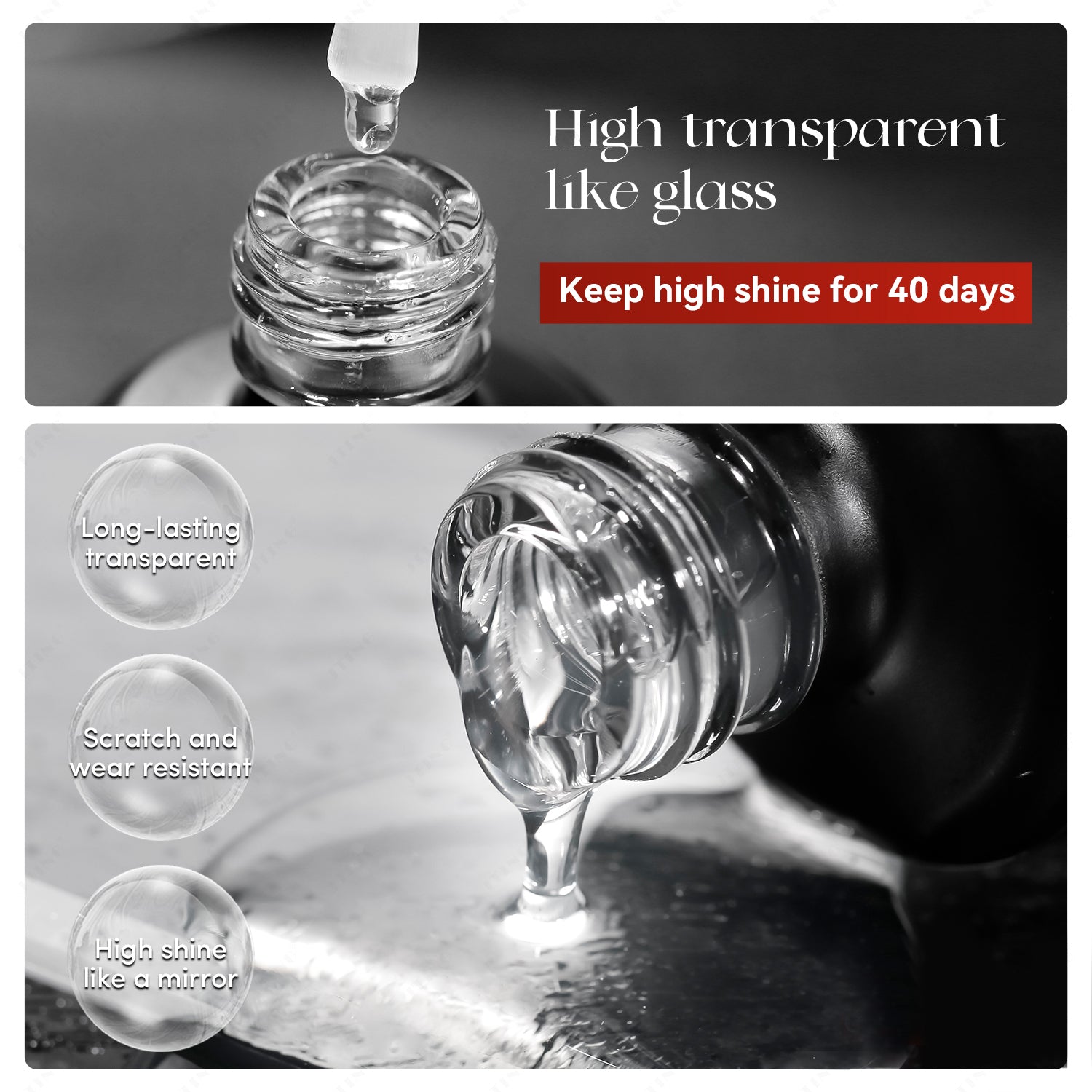 Halo Glass Gel Top Coat info