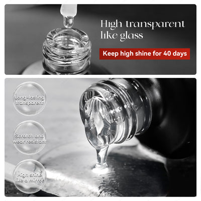 Halo Glass Gel Top Coat info