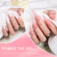 hands wearing Halo Hybrid Tap Gel