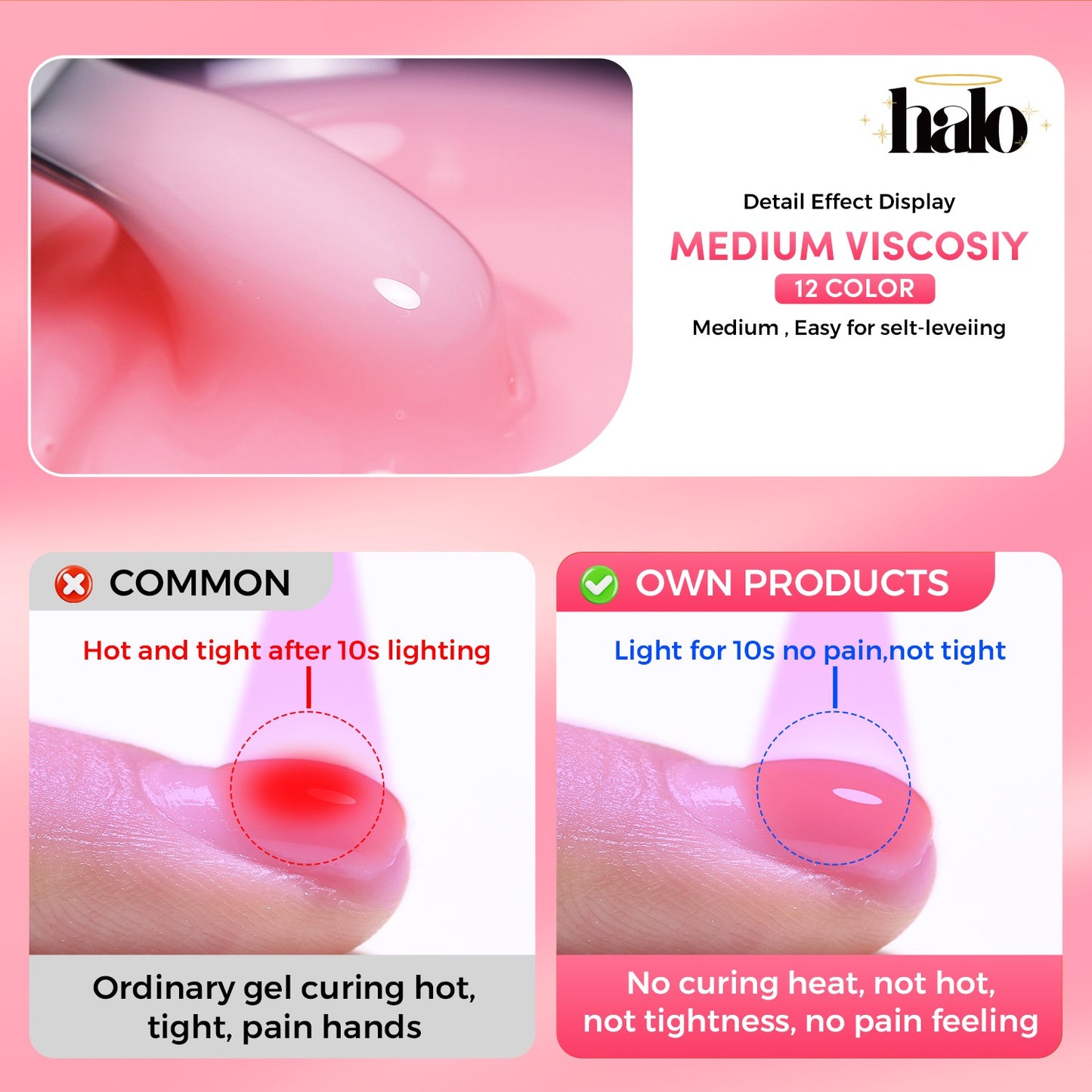 info on Halo Hybrid Tap Gel