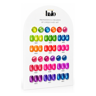 Halo Neon Cat Eye Collection - 12 Colors