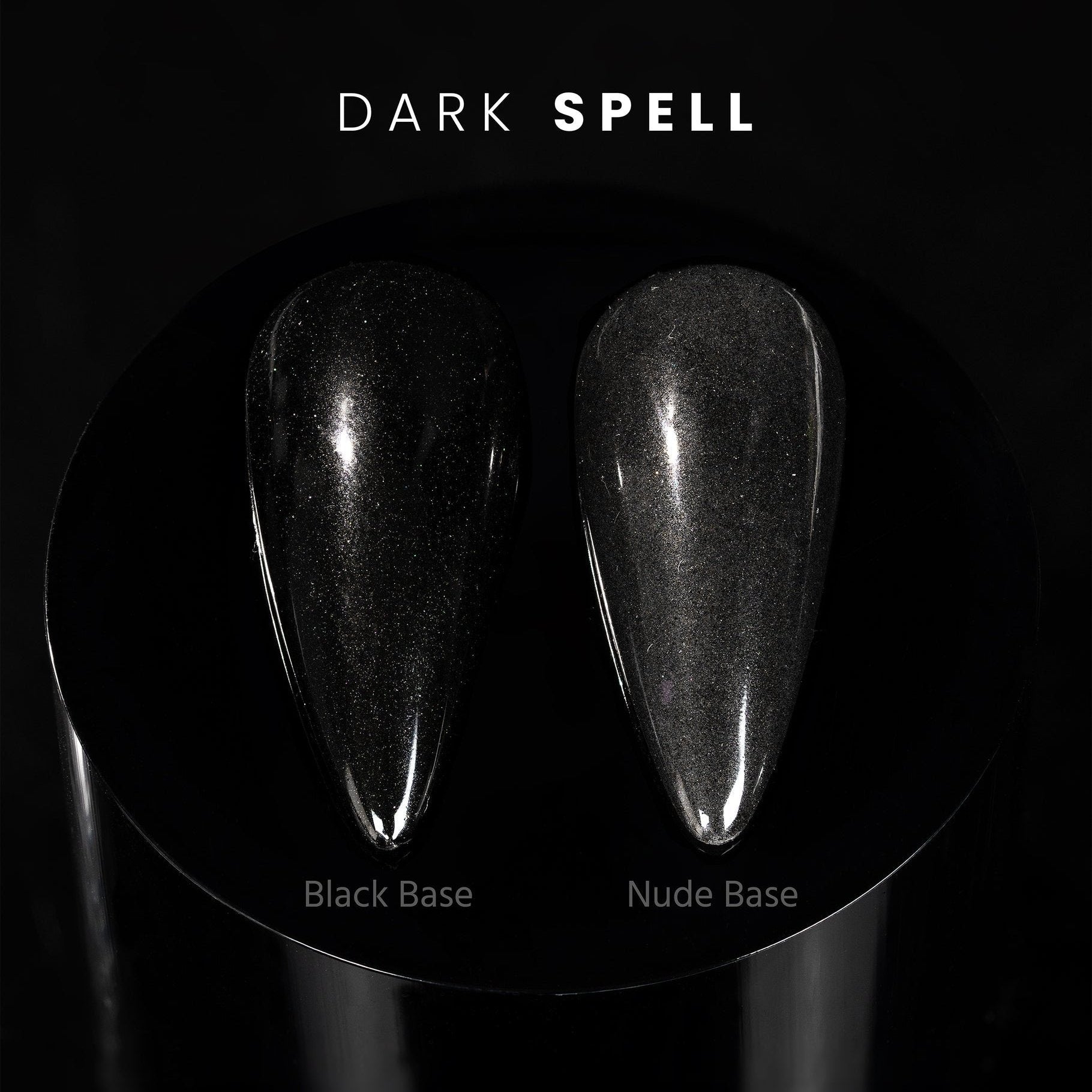 Example 1 of Dark Spell Chrome Powder by V Beauty Pure