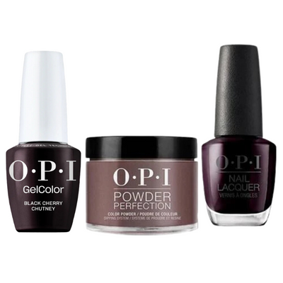 I43 Black Cherry Chutney Intelli-Gel Trio by OPI