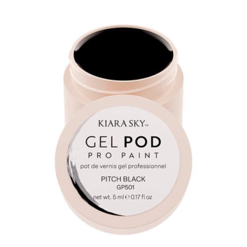 Pitch Black Gel Pod Pro Paint by Kiara Sky