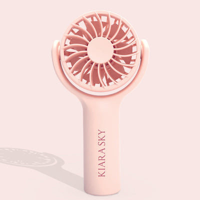 Pink Mini Fan by Kiara Sky