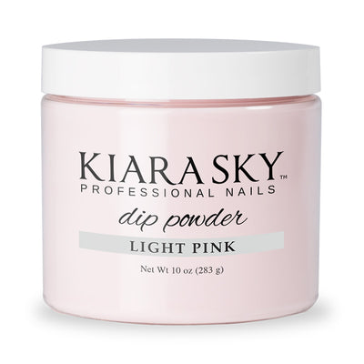D402LM Light Pink Dip Powder 10oz by Kiara Sky