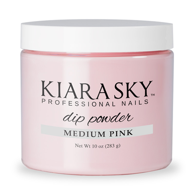 D402MM Medium Pink Dip Powder 10oz by Kiara Sky