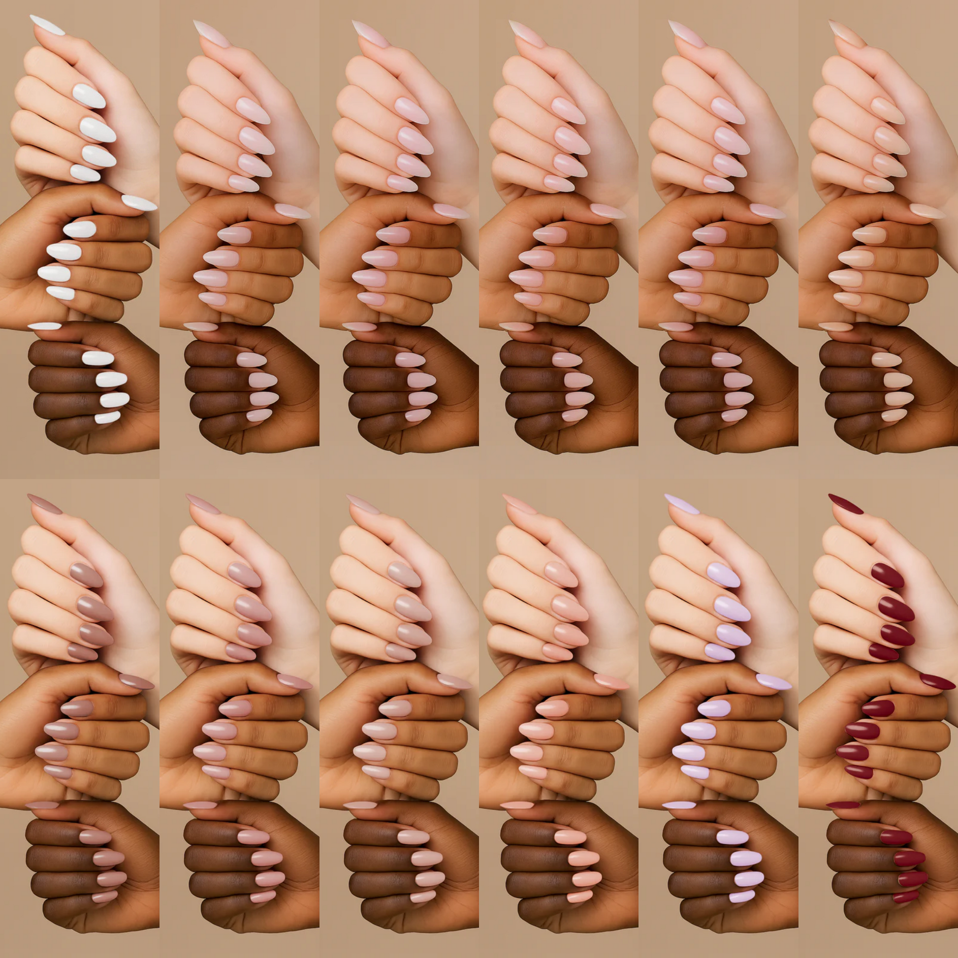 Kiara Sky Color Swatches for The Celeb Manicurist Gel Bundle