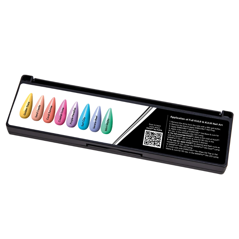 Kupa Kulr Cream Gel Palette - Newport Nostalgia Collection back