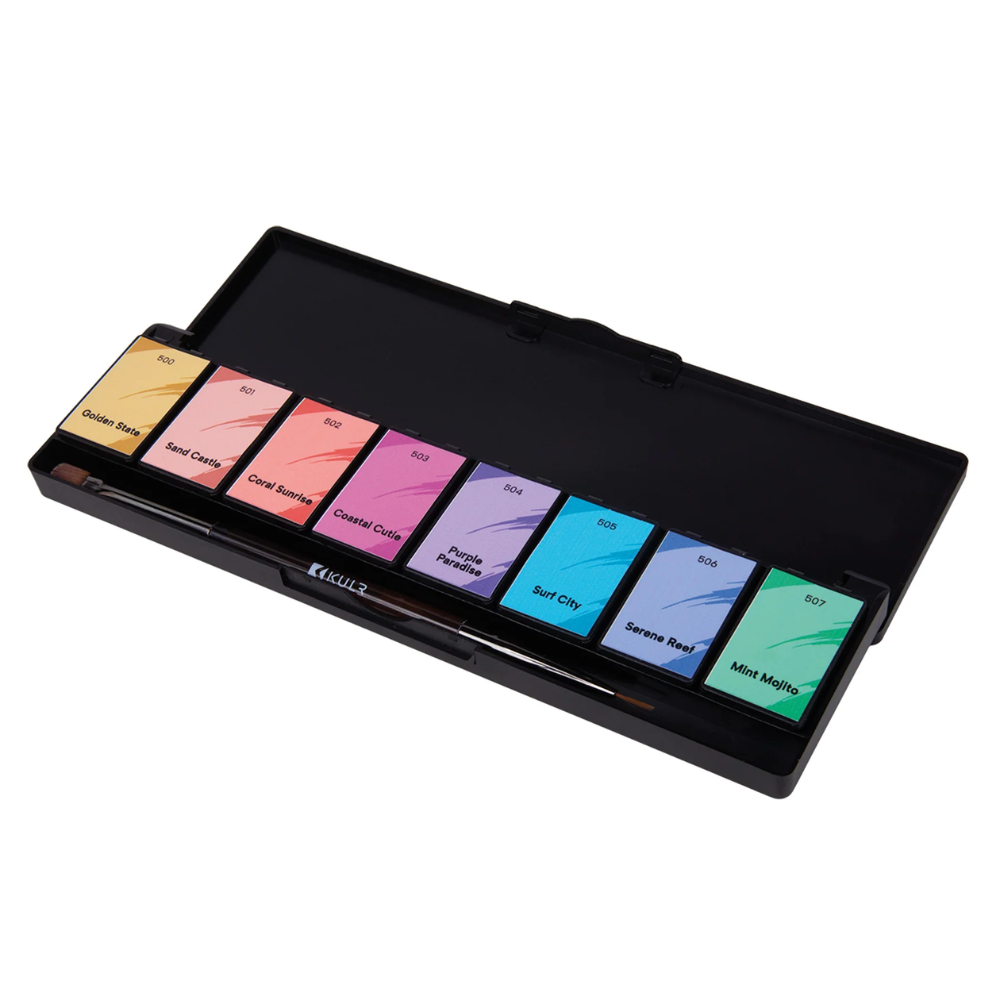 Kupa Kulr Cream Gel Palette - Newport Nostalgia Collection swatch