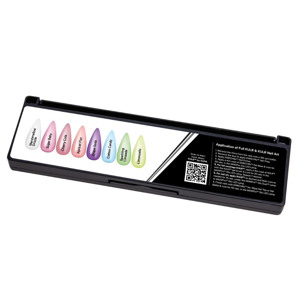 Kupa Kulr Cream Gel Palette - Santa Monica Sweets Collection back