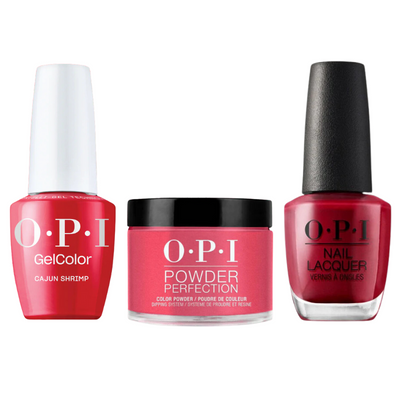 L64 Cajun Shrimp Intelli-Gel Trio by OPI