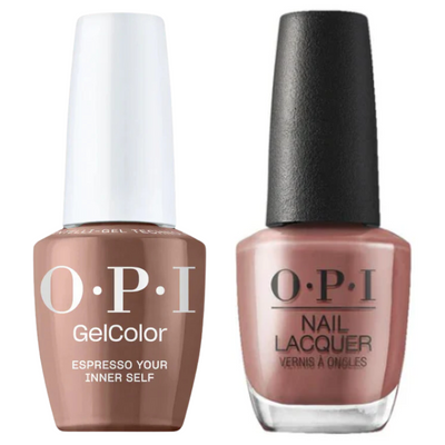 LA04 Espresso Your Inner Self Intelli-Gel Duo by OPI