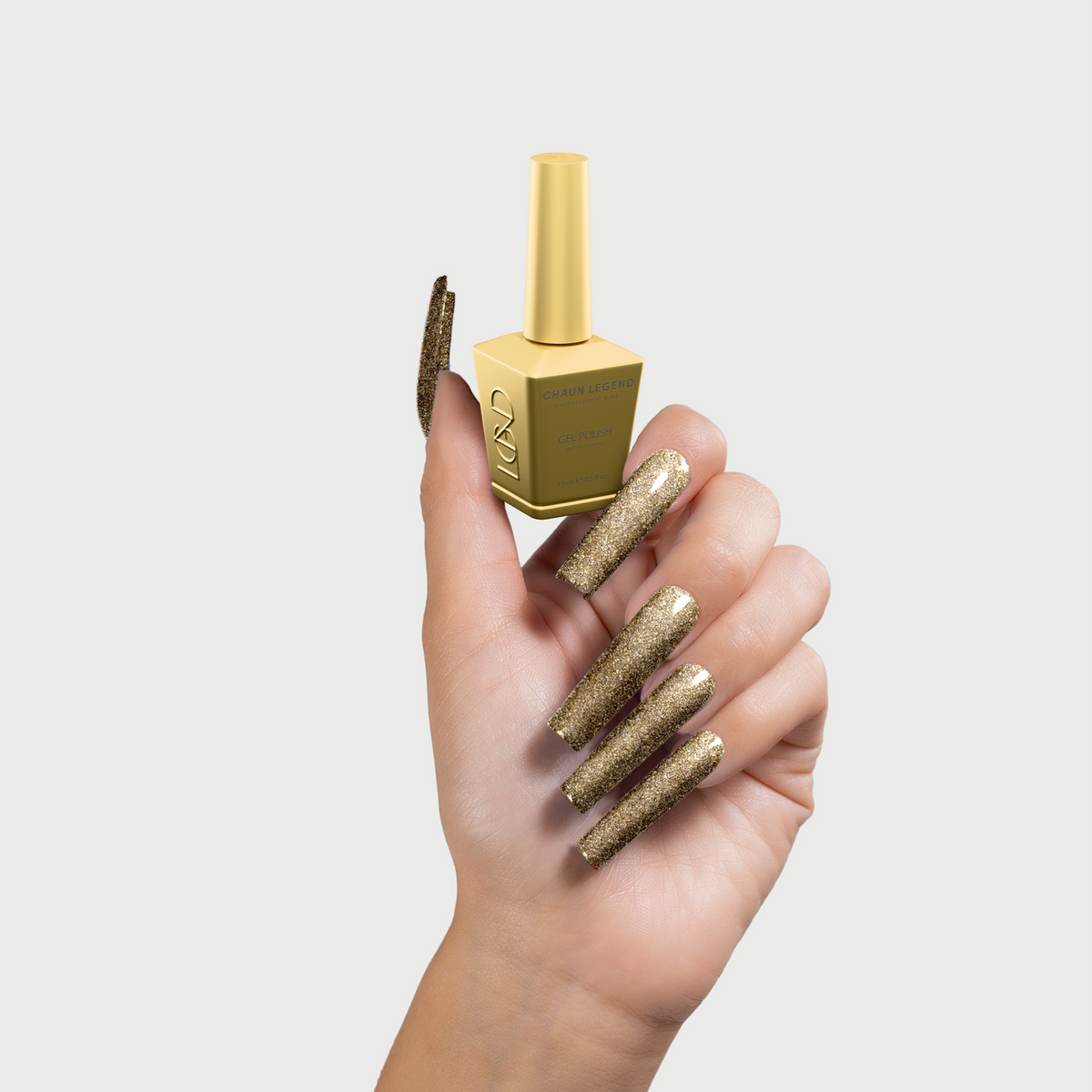 Chaun Chaun Legend Gel Polish Under The Mistle-Gold LG5081