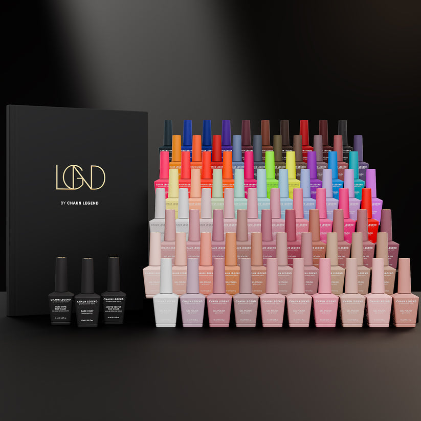 Full Gel Polish Collection 80 Colors by Chaun Legend