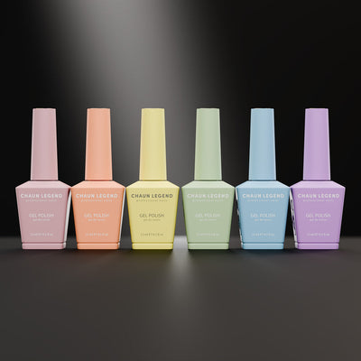 Dreamy Pastels Gel Collection 6pc by Chaun Legend