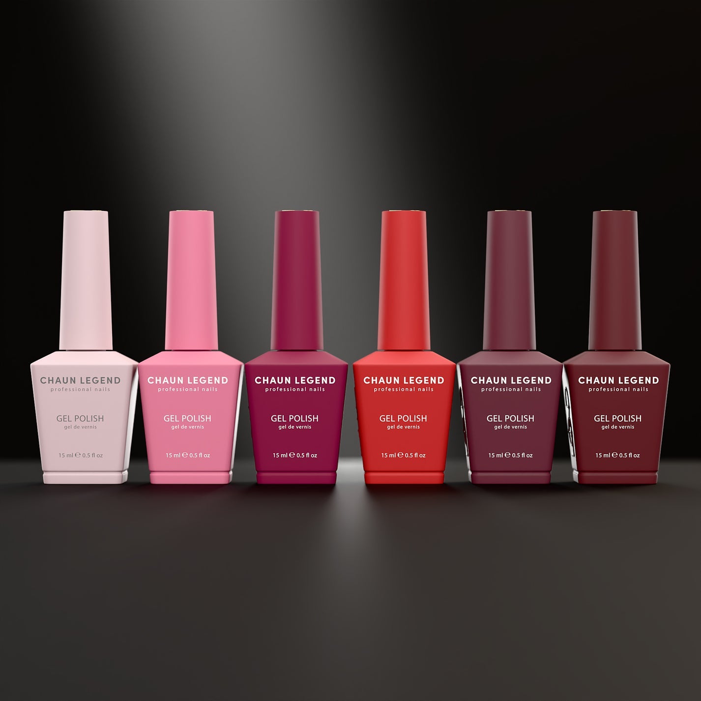 Chaun Chaun Legend Gel Polish: Professional Nail Colors