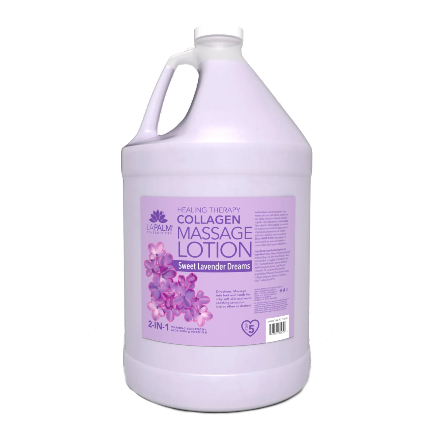Lapalm Lotion 1 Gallon - Lavender Purple