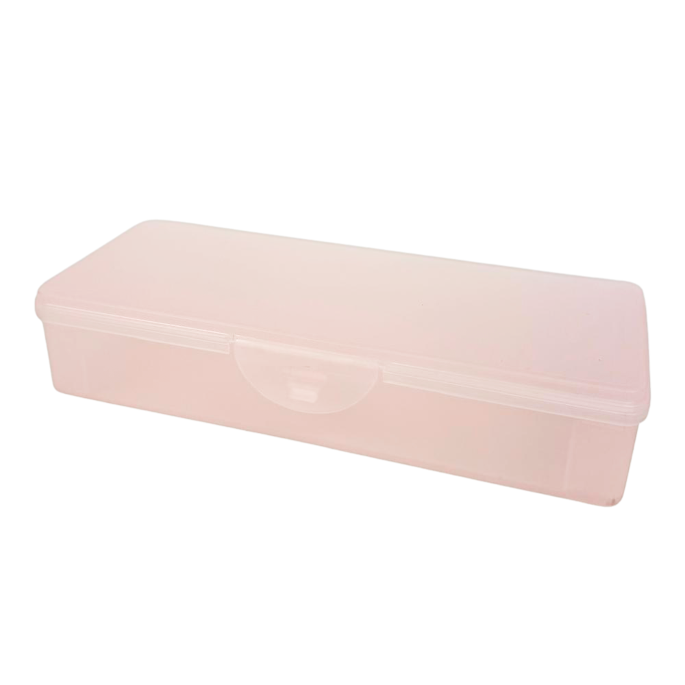Large Personal Storage Box - Opaque Pink