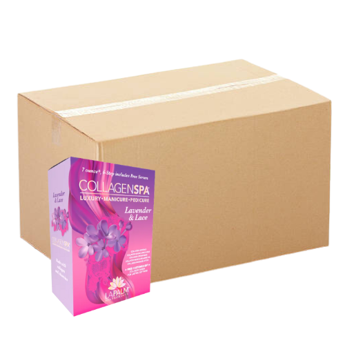 Lavender & Lace Collagen Spa 6 step Kit Case By Lapalm