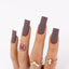 hands wearing M116 Chocolate Thunder Matching Trio by Notpolish