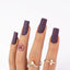 hands wearing M074 Berry Cute Matching Trio by Notpolish