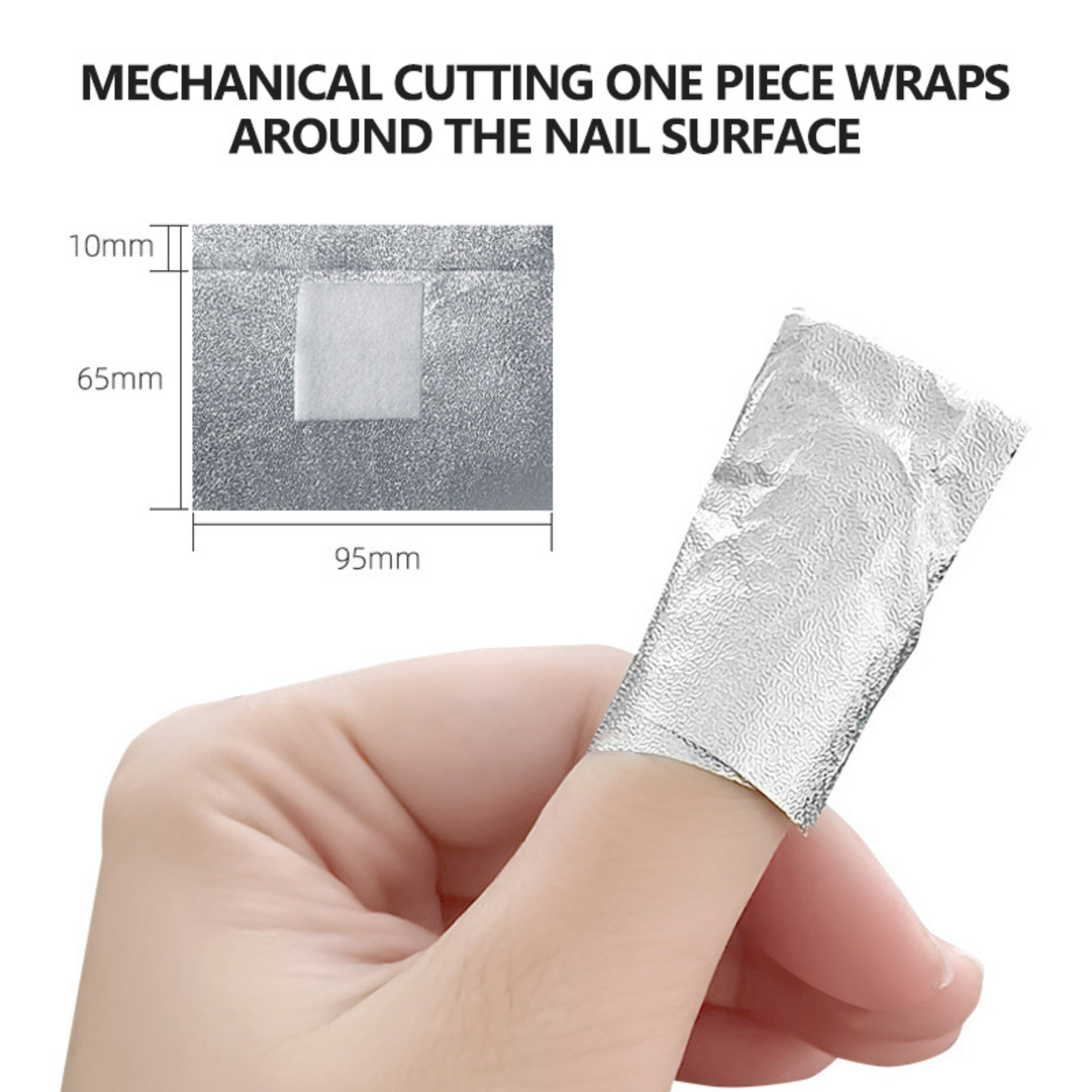 Melly Foil Wraps size