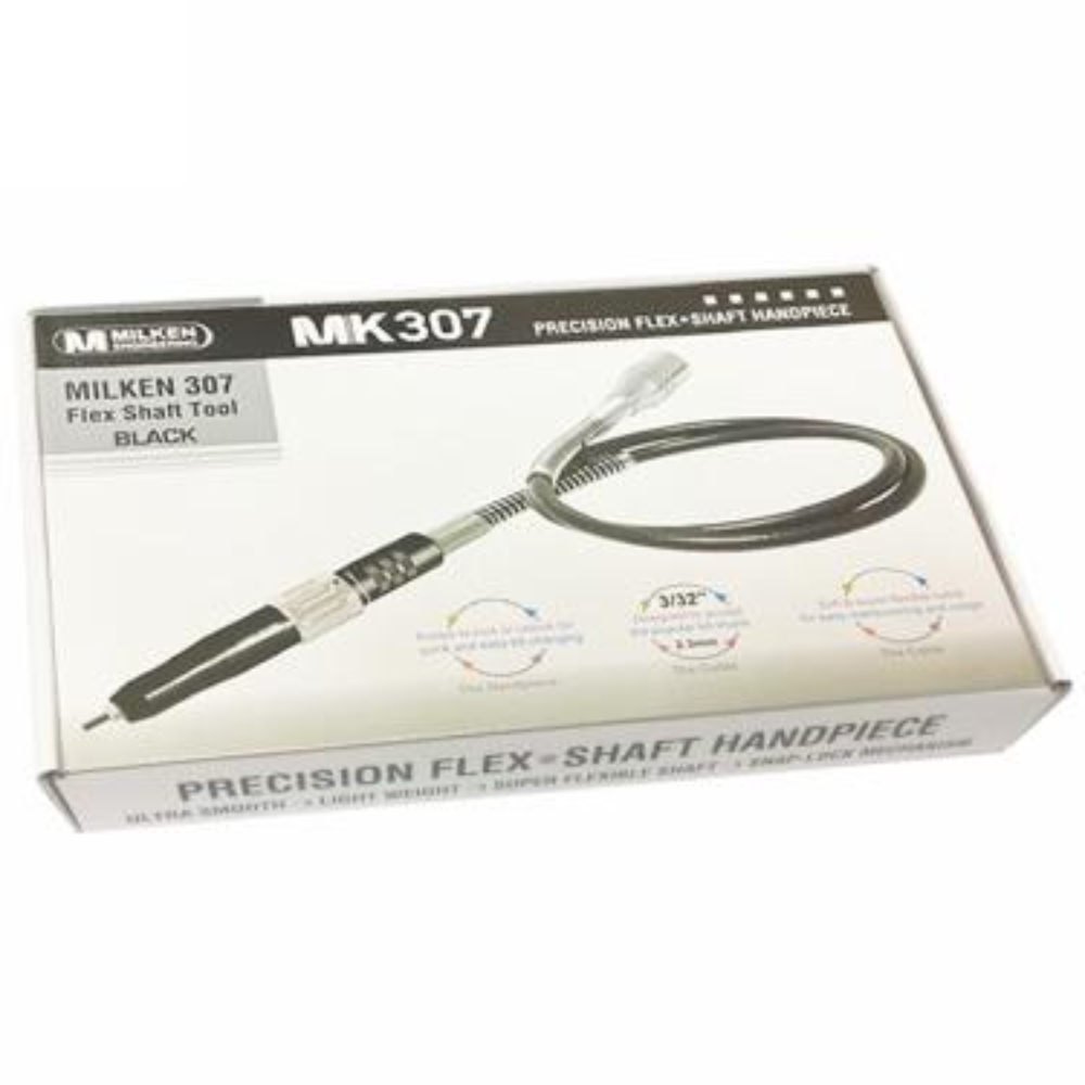 Milken Flex Shaft Handpiece 3//32" - Black box