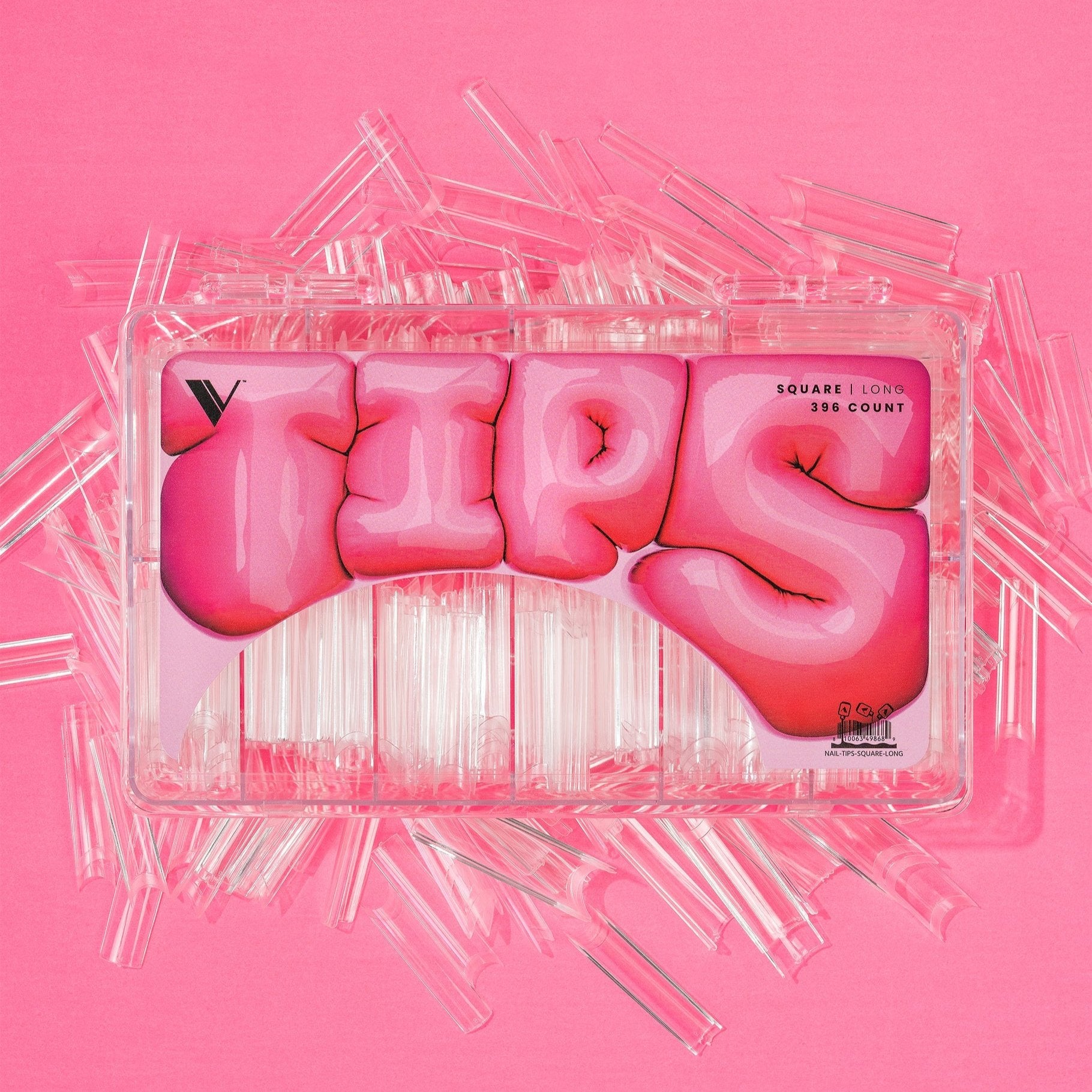 Shop V Tips Long Square By V Beauty - Nail Tips