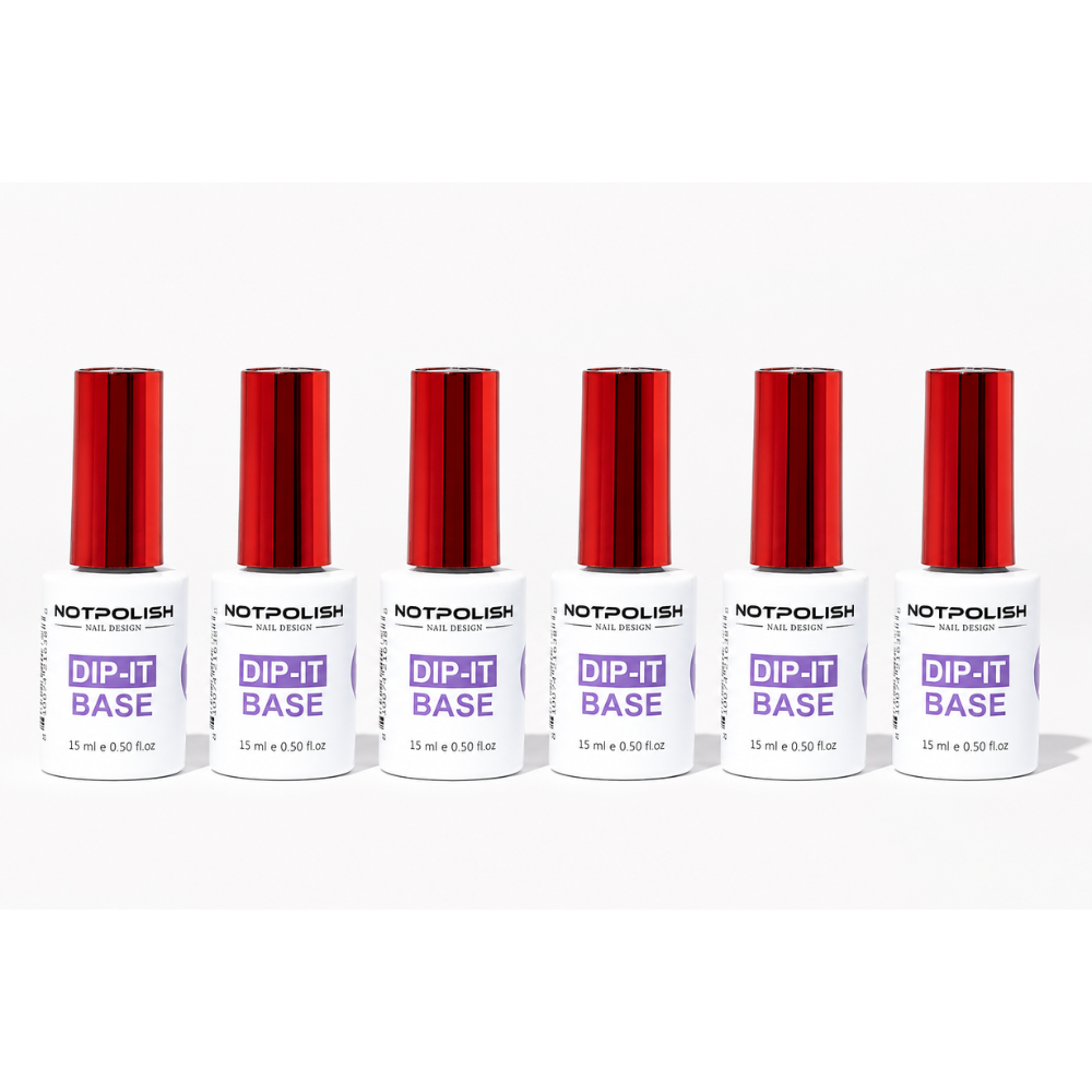 NOTPOLISH DIP IT Essential #2 Base 6pc